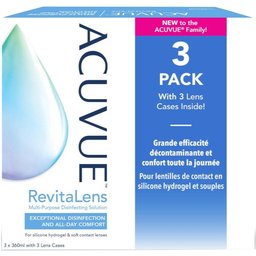 Acuvue™ RevitaLens Trio + 3 Lense Cases