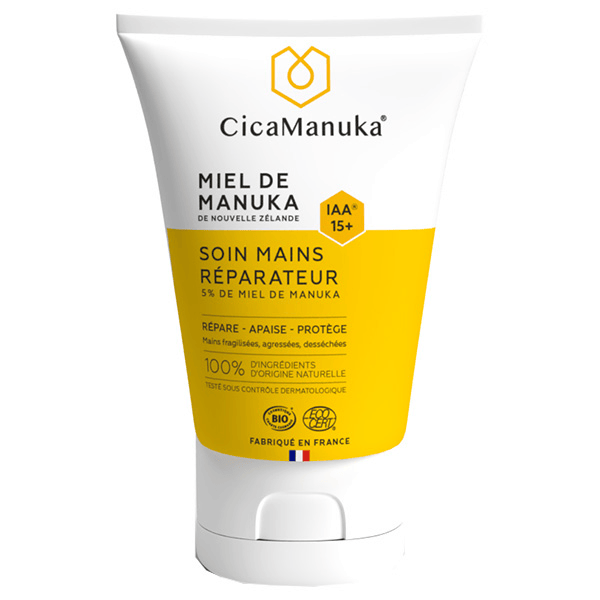 Soin des Mains Réparateur au Miel de Manuka IAA15+ Bio 50ml