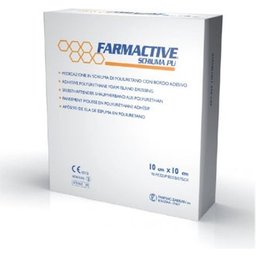 Farmac-Zabban Farmactive Schiuma Pu Pansement 10x10cm 10uts