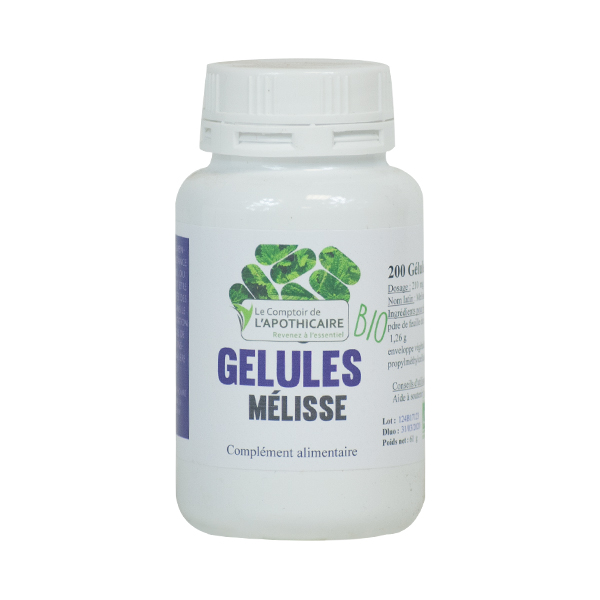 Melisse Bio 200 gélules