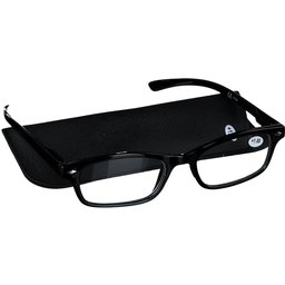PharmaGLASSES® Lunettes de lecture Noir +1.00