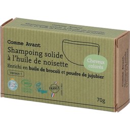 Shampoing solide à l'huile de brocolis (cheveux abîmés/blouclés)