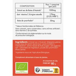 Phyto-Actif Acérola Bio 1000 mg