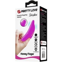 Delphini Stimulateur Doigt Puissant Violet 1ut