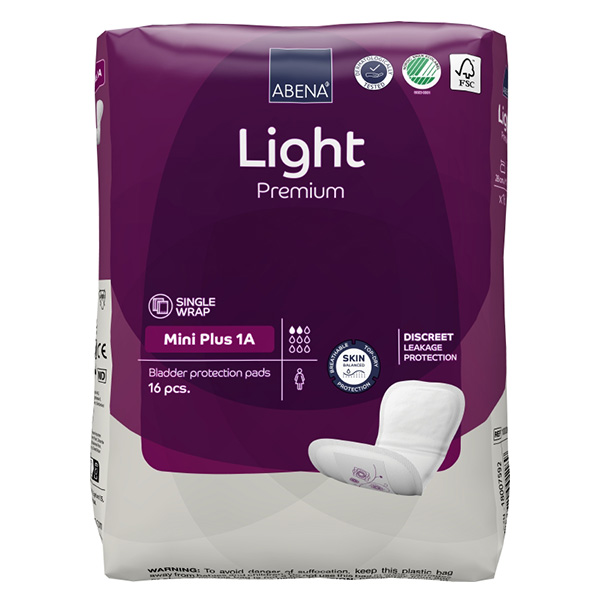 Light Premium Protection Adhésive Mini Plus Taille 1A 16 unités
