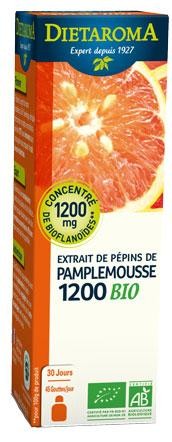 EXTRAIT PEPINS de PAMPLEMOUSSE 1200 Bio