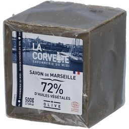 Cube de Savon de Marseille Olive