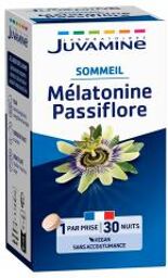 Mélatonine Passiflore Sommeil 3 Actions 30 Comprimés - Pilulier 30 comprimés