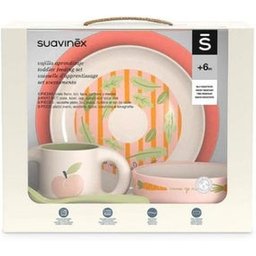 Vaisselle d'apprentissage Suavinex® rose