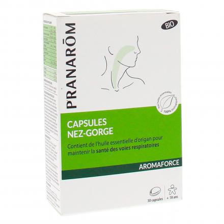 Aromaforce Capsules nez gorge bio 30 capsules