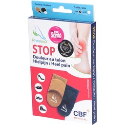 Stop Douleur au Talon S-M Marron