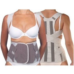 Semi Rigid Girdle Breathable Grey 237 Size Xl 1ud