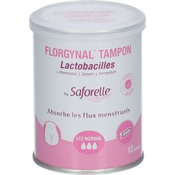 Saforelle® Florgynal® Tampon Probiotique sans applicateur Normal
