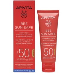 Bee Sun Safe Gel Crème Visage SPF 50 avec Couleur 50ml