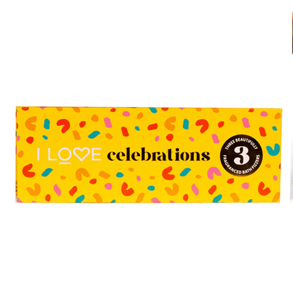 Celebrations Coffret 3 Bombes de Bain