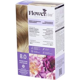 Florwertint Creme Coloration Permanente 8.0 Blond Clair
