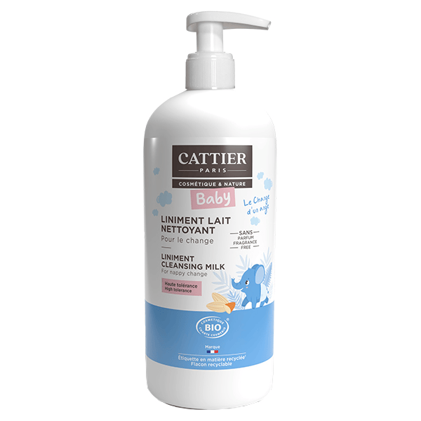 Bébé Liniment Lait Nettoyant Pour le Change Bio 500ml