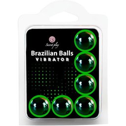 Secretplay Brazilian Balls Vibrant Effect 6 Unités