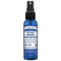 Organic Peppermint Hand Sanitiser 59ml