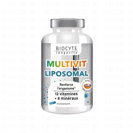 Longevity Minéraux - Multivit liposomal 60 gélules