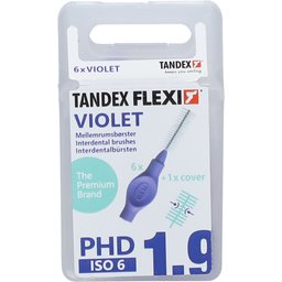 Flexi brossettes interdentaires violet médium 8 mm