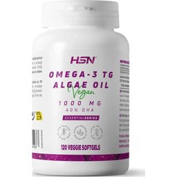Omega-3 Vegano Aceite de Algas 1000mg 120 perlas vegetales