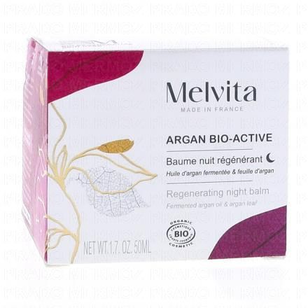 Argane Bio-Active - Baume de nuit régénérant bio crème 50ml