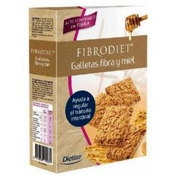 Dietisa Fibrodiet Biscuits Fibres au miel 400g