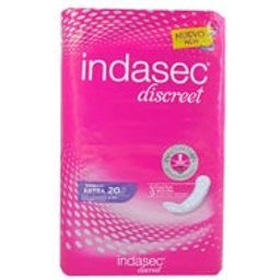 Compresas Indasec 20uds