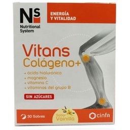 Ns Vitans Collagène Collagène Vanille 30s enveloppes