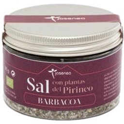 Bocal de gros sel bio pour barbecue