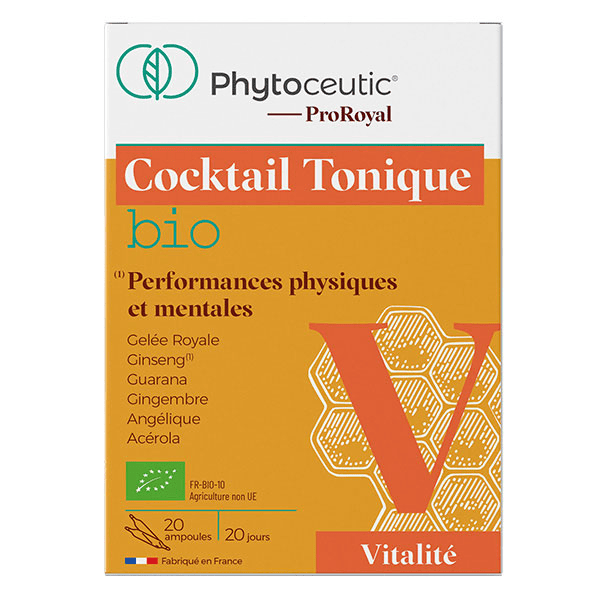 Phytoceutic Proroyal Bio Cocktail Tonique 20 Ampoules X 10 Ml