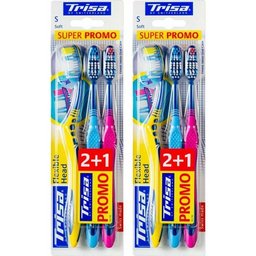 Brosse à dents souple à tête flexible