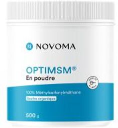 OptiMSM Soufre Organique en Poudre 500 g - Pot 500 g