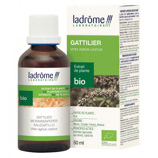 Extraits de Plantes Fraîches Gattilier Bio 50ml