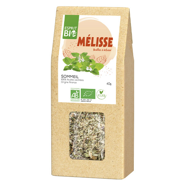 ALIMENTATION SANTE BIO MÉLISSE à infuser BIO 40 g