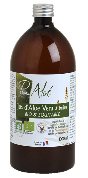 JUS D'ALOE VERA Bio à boire