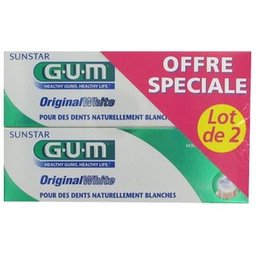 Original White Dentífrico 2x75ml
