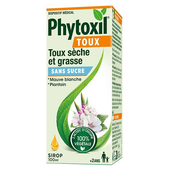 Sans sucre Sirop - Dispositif médical - Soulage la toux sèche et grasse - 100ml