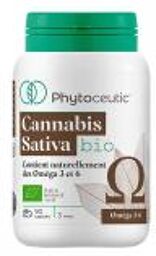 Cannabis Sativa Oméga 3 et 6 Bio 90 Capsules - Pot 90 capsules