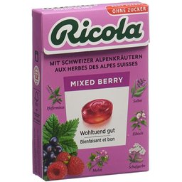 Ricola Bonbons aux herbes mixed Berry