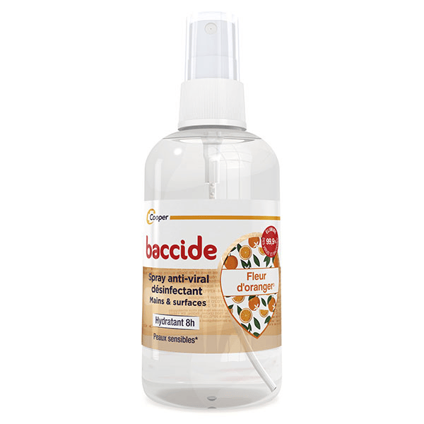 Désinfectant Spray Hydroalcoolique Mains & Surfaces Fleur d'Oranger 100ml