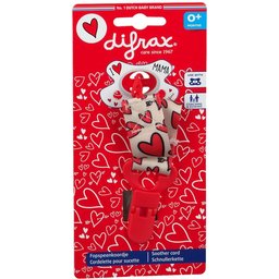 Difrax® Attache sucette I Love