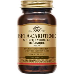 Bêta-Carotène 7mg - Solaire - Préparation au soleil - Beauté - 60 capsules