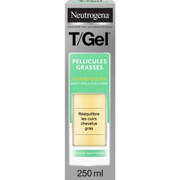 T/Gel Shampoing Pellicules Grasses 250ml