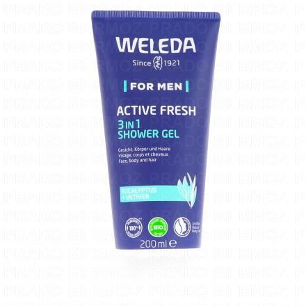 For men - Gel Douche 3 en 1 Active Fresh tube 200ml