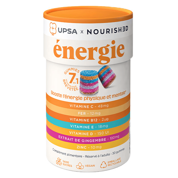 UPSA x Gummies 7 en 1 Energie 30 gummies