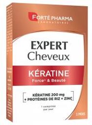 Expert Cheveux Kératine 200 30 Comprimés - Boîte