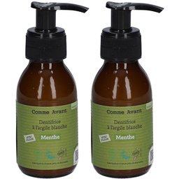 Comme Avant Dentifrice à l'argile blanche - mentholé