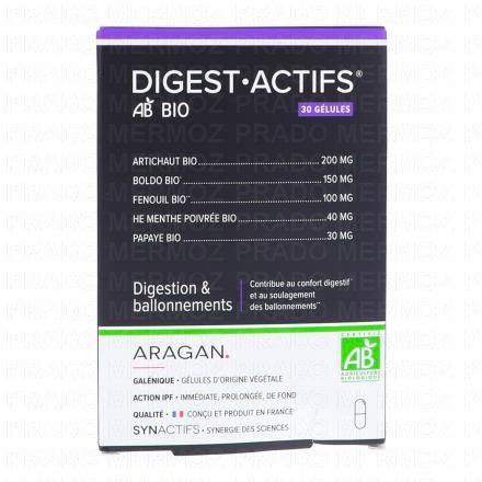 Synactifs - DigestActifs 30 gélules d'origine végétale